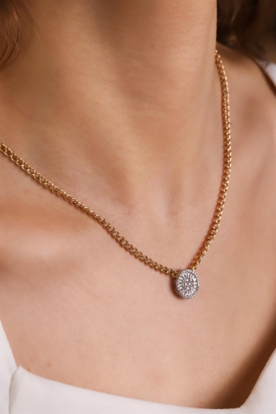 14 Ayar Altın Opal Gurmet Kolye için detayları göster 14 Ayar Altın Opal Gurmet Kolye resmi