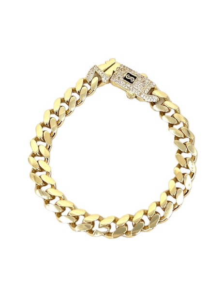 14 Ayar Altın İnce Gurmet Bileklik için detayları göster 14 Ayar Altın İnce Gurmet Bileklik resmi