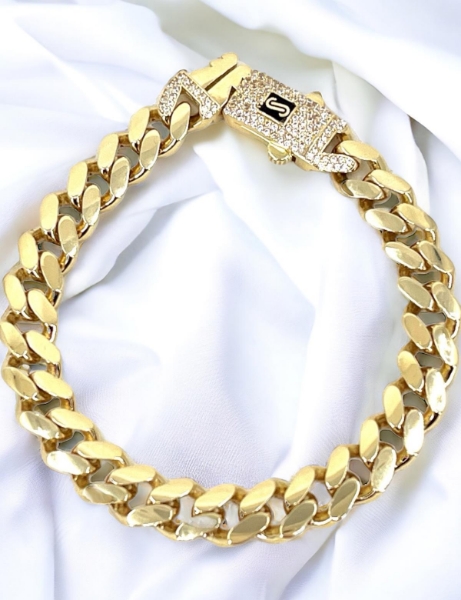 14 Ayar Altın İnce Gurmet Bileklik için detayları göster 14 Ayar Altın İnce Gurmet Bileklik resmi