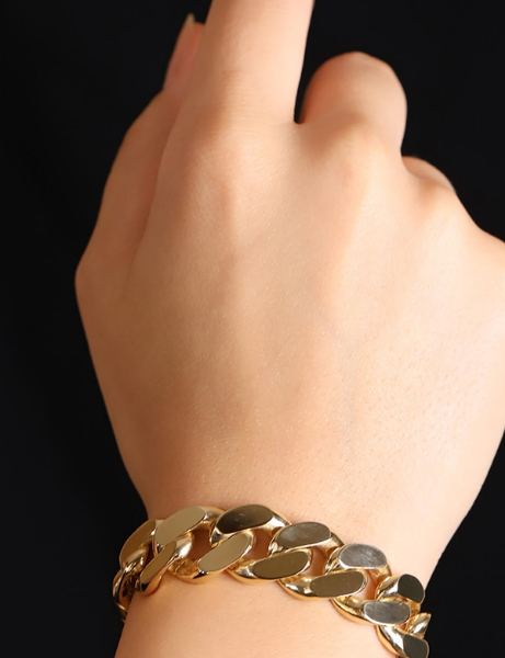 14 Ayar Altın Gurmet Bileklik için detayları göster 14 Ayar Altın Gurmet Bileklik resmi