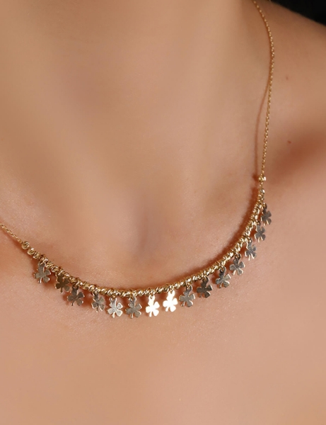 14 Ayar Altın Dorikalı Yonca Kolye için detayları göster 14 Ayar Altın Dorikalı Yonca Kolye resmi