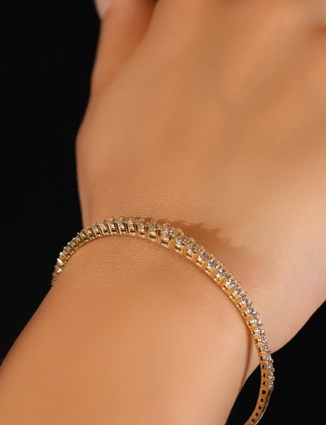 14 Ayar Altın Suyolu Süzme Kelepçe için detayları göster 14 Ayar Altın Suyolu Süzme Kelepçe resmi