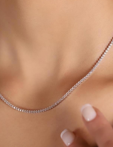 14 Ayar Altın Suyolu Choker Kolye için detayları göster 14 Ayar Altın Suyolu Choker Kolye resmi