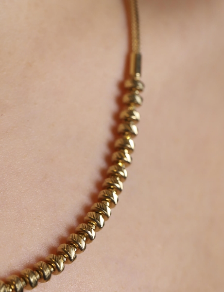 14 Ayar Altın Dorikalı İtalyan Tasarım Kolye için detayları göster 14 Ayar Altın Dorikalı İtalyan Tasarım Kolye resmi