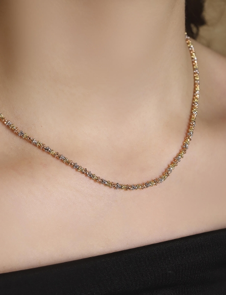 14 Ayar Altın Renkli Dorika Kolye için detayları göster 14 Ayar Altın Renkli Dorika Kolye resmi