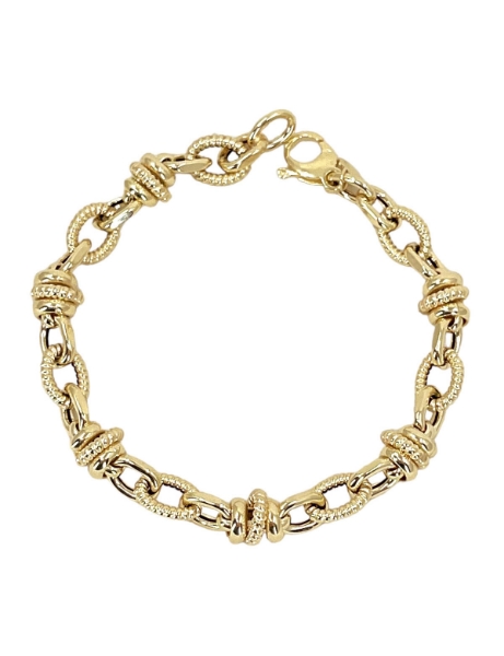 14 Ayar Altın Kalemli Tasarım Bileklik için detayları göster 14 Ayar Altın Kalemli Tasarım Bileklik resmi