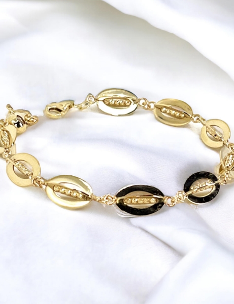 14 Ayar Altın Dorikalı Arpa Bileklik için detayları göster 14 Ayar Altın Dorikalı Arpa Bileklik resmi