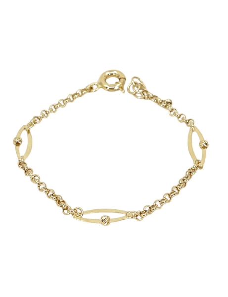 14 Ayar Altın Dorika Tasarım Bileklik için detayları göster 14 Ayar Altın Dorika Tasarım Bileklik resmi