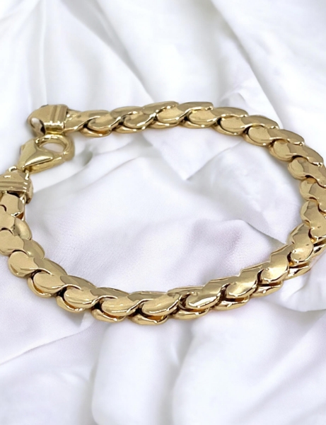 14 Ayar Altın Burma Gurmet Bileklik için detayları göster 14 Ayar Altın Burma Gurmet Bileklik resmi