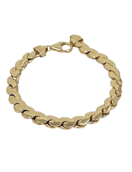 14 Ayar Altın Burma Gurmet Bileklik için detayları göster 14 Ayar Altın Burma Gurmet Bileklik resmi