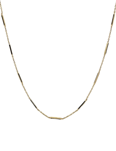 14 Ayar Altın Siyah Mineli Zincir için detayları göster 14 Ayar Altın Siyah Mineli Zincir resmi