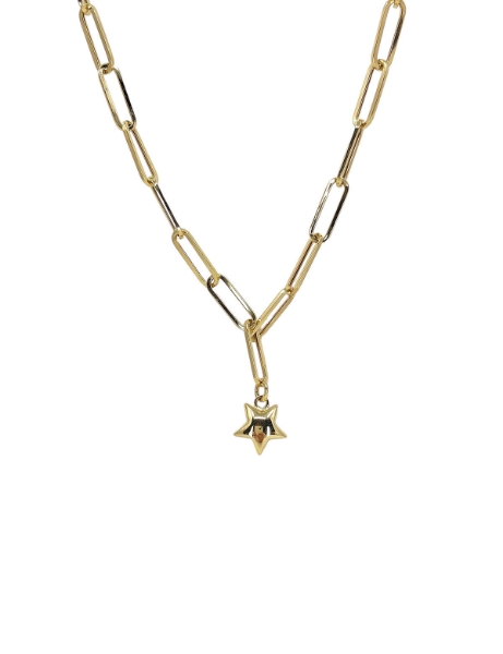 14 Ayar Altın Ataç Yıldızlı Kolye için detayları göster 14 Ayar Altın Ataç Yıldızlı Kolye resmi