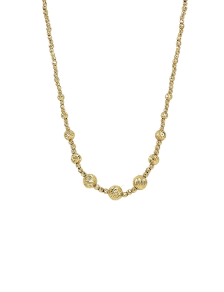 14 Ayar Altın Dorika Süzme Kolye için detayları göster 14 Ayar Altın Dorika Süzme Kolye resmi