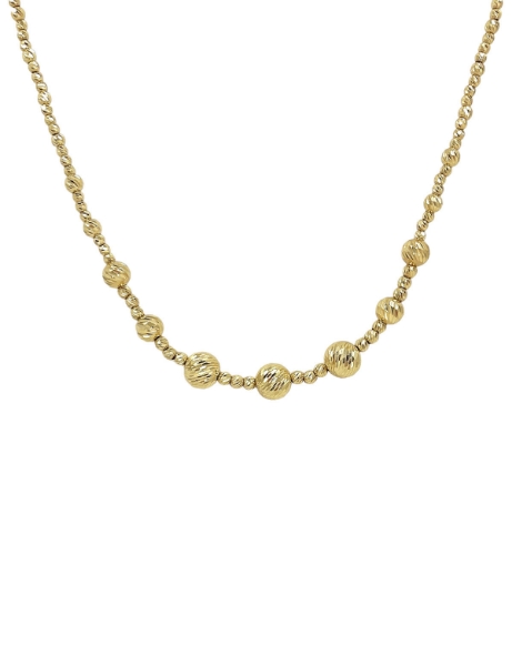 14 Ayar Altın Dorika Süzme Kolye için detayları göster 14 Ayar Altın Dorika Süzme Kolye resmi