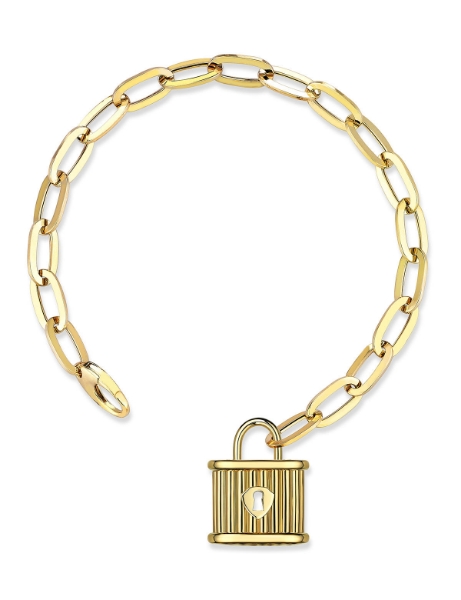 14 Ayar Altın Sallantılı Dilek Bileklik için detayları göster 14 Ayar Altın Sallantılı Dilek Bileklik resmi