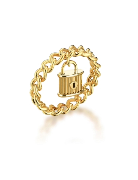 14 Ayar Altın Kilit Dilek Yüzüğü için detayları göster 14 Ayar Altın Kilit Dilek Yüzüğü resmi