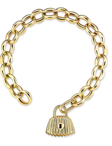 14 Ayar Altın Çanta Kilitli Dilek Bilekliği için detayları göster 14 Ayar Altın Çanta Kilitli Dilek Bilekliği resmi