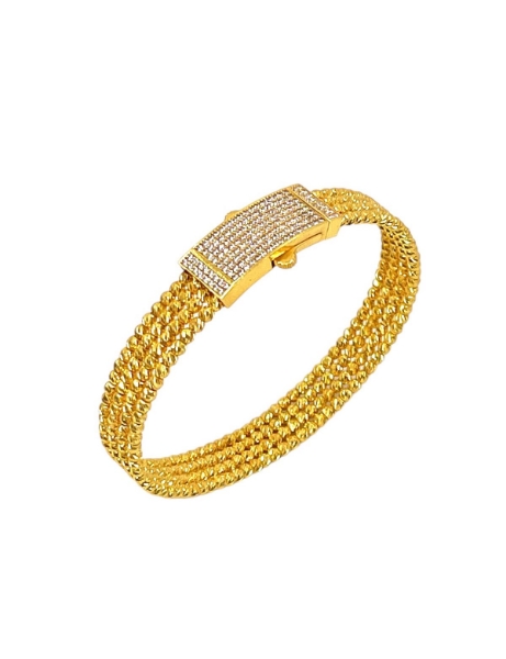 22 Ayar Altın Dorikalı Taşlı Kelepçe için detayları göster 22 Ayar Altın Dorikalı Taşlı Kelepçe resmi