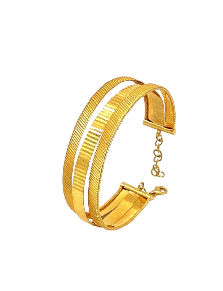 22 Ayar Altın olimpiyat Kalemli Kelepçe için detayları göster 22 Ayar Altın olimpiyat Kalemli Kelepçe resmi