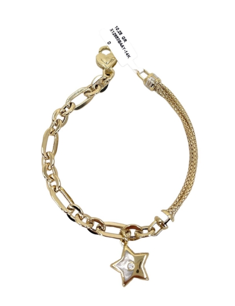 14 Ayar Altın İtalyan Zincir Bileklik için detayları göster 14 Ayar Altın İtalyan Zincir Bileklik resmi