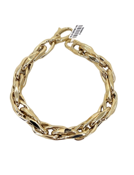 14 Ayar Altın Burgu Gurmet Bileklik için detayları göster 14 Ayar Altın Burgu Gurmet Bileklik resmi