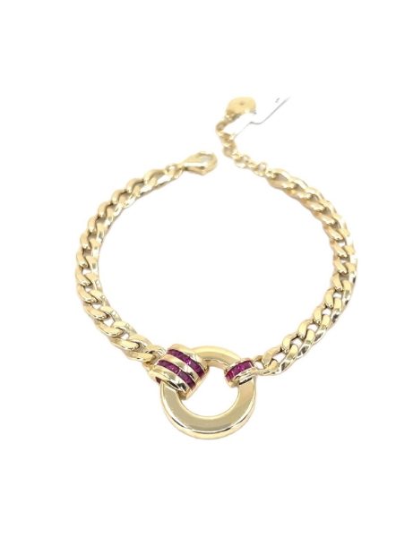 14 Ayar Altın Halka Gurmet Bileklik için detayları göster 14 Ayar Altın Halka Gurmet Bileklik resmi