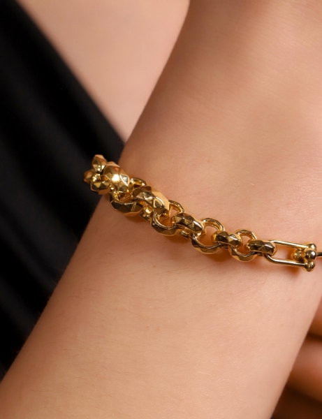 14 Ayar Altın Süzme Doc Bileklik için detayları göster 14 Ayar Altın Süzme Doc Bileklik resmi