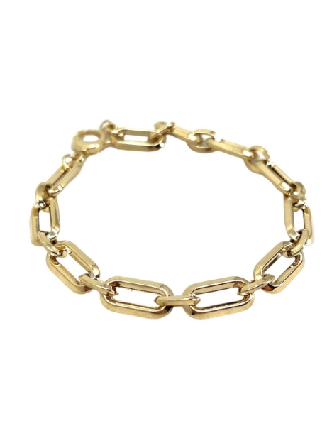 14 Ayar Altın Piramit Ataç Bileklik için detayları göster 14 Ayar Altın Piramit Ataç Bileklik resmi