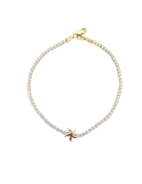 14 Ayar Altın Deniz Yıldızı Suyolu Bileklik için detayları göster 14 Ayar Altın Deniz Yıldızı Suyolu Bileklik resmi