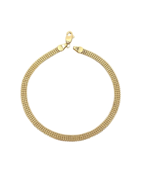 14 Ayar Altın Telkari Ezme Bileklik için detayları göster 14 Ayar Altın Telkari Ezme Bileklik resmi