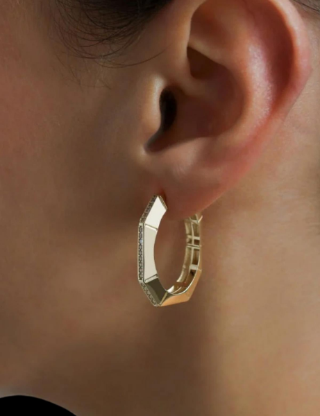 14 Ayar Altın Tasarım Küpe için detayları göster 14 Ayar Altın Tasarım Küpe resmi