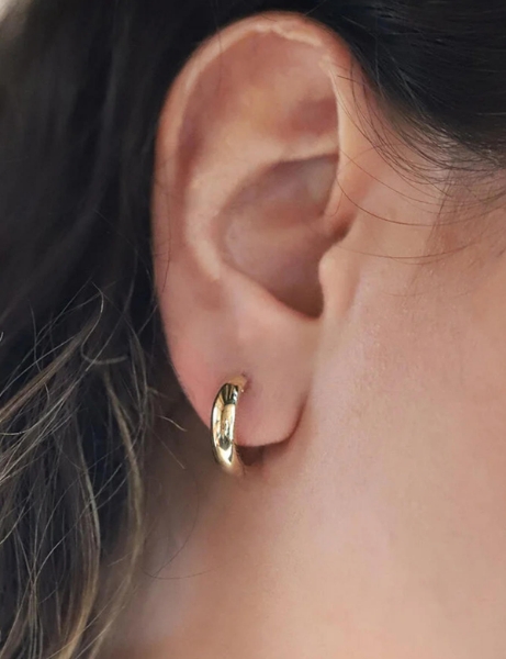 14 Ayar Altın Halka Küpe için detayları göster 14 Ayar Altın Halka Küpe resmi