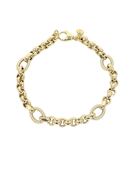 14 Ayar Altın Tasarım Bileklik için detayları göster 14 Ayar Altın Tasarım Bileklik resmi