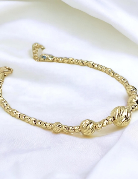 14 Ayar Altın Süzme Dorika Bileklik için detayları göster 14 Ayar Altın Süzme Dorika Bileklik resmi