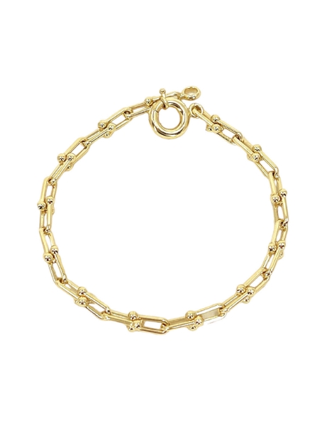 14 Ayar Altın Toplu Ataç Bileklik için detayları göster 14 Ayar Altın Toplu Ataç Bileklik resmi