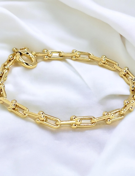 14 Ayar Altın Toplu Ataç Bileklik için detayları göster 14 Ayar Altın Toplu Ataç Bileklik resmi