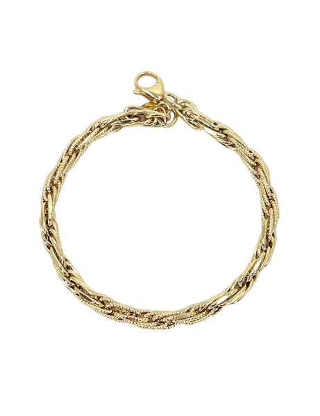 14 Ayar Altın Burgu Bileklik için detayları göster 14 Ayar Altın Burgu Bileklik resmi