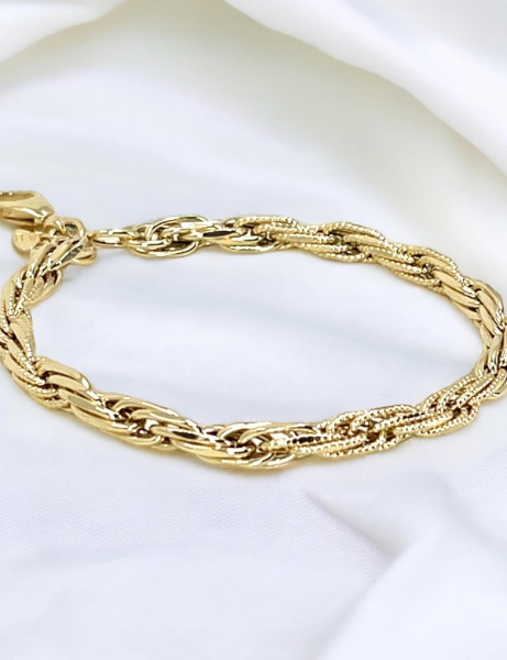 14 Ayar Altın Burgu Bileklik için detayları göster 14 Ayar Altın Burgu Bileklik resmi