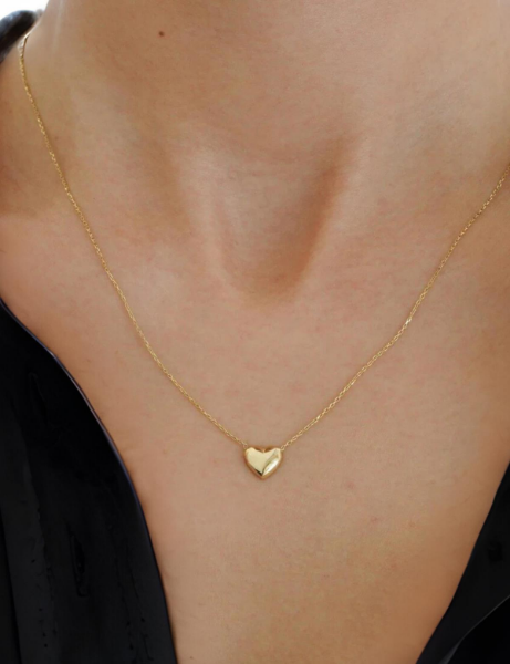 14 Ayar Altın Çıtır Kalpli Kolye için detayları göster 14 Ayar Altın Çıtır Kalpli Kolye resmi