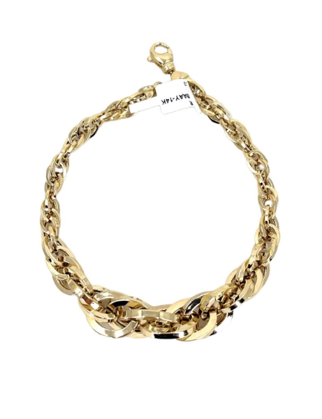 14 Ayar Altın Süzme Burgu Bileklik için detayları göster 14 Ayar Altın Süzme Burgu Bileklik resmi