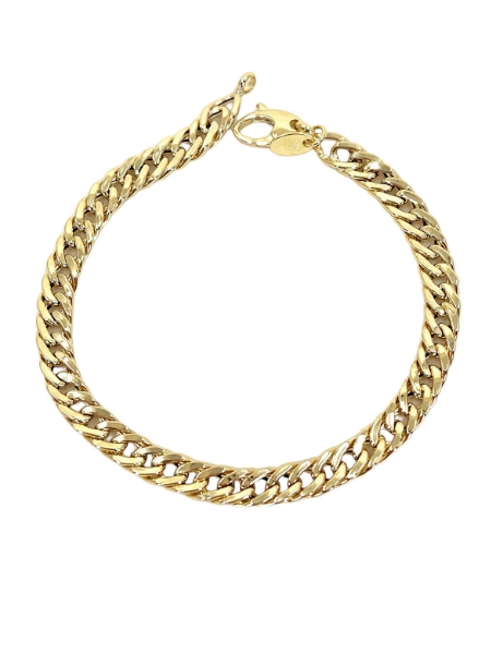 14 Ayar Altın Düz Gurmet Bileklik için detayları göster 14 Ayar Altın Düz Gurmet Bileklik resmi