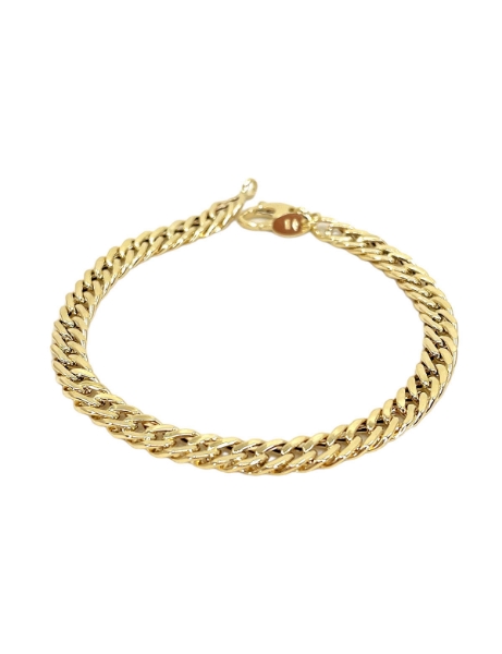 14 Ayar Altın Düz Gurmet Bileklik için detayları göster 14 Ayar Altın Düz Gurmet Bileklik resmi