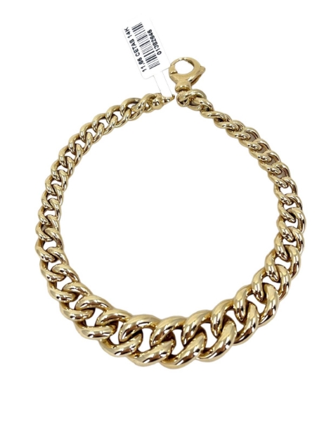 14 Ayar Altın Süzme Sıkı Gurmet Bileklik için detayları göster 14 Ayar Altın Süzme Sıkı Gurmet Bileklik resmi