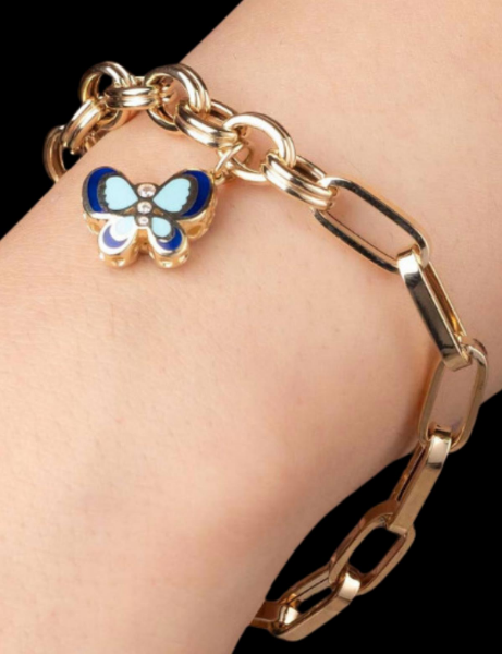 14 Ayar Altın Mineli Sallantılı Bileklik için detayları göster 14 Ayar Altın Mineli Sallantılı Bileklik resmi