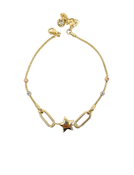 14 Ayar Altın Ataç İtalyan Yıldız Bileklik için detayları göster 14 Ayar Altın Ataç İtalyan Yıldız Bileklik resmi