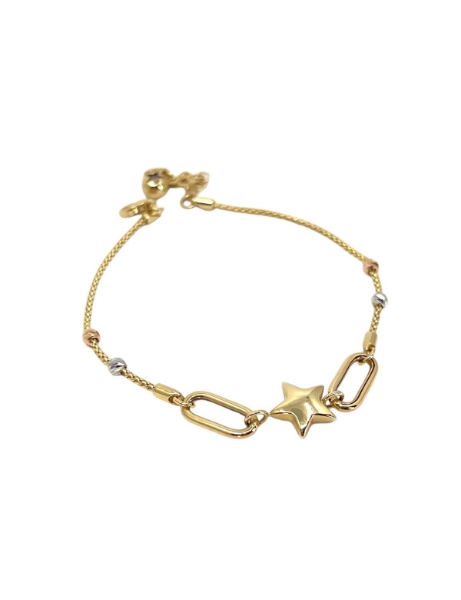 14 Ayar Altın Ataç İtalyan Yıldız Bileklik için detayları göster 14 Ayar Altın Ataç İtalyan Yıldız Bileklik resmi