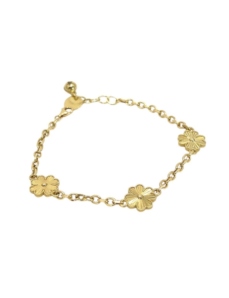 14 Ayar Altın Kalpli Kalemli Yonca Bileklik için detayları göster 14 Ayar Altın Kalpli Kalemli Yonca Bileklik resmi