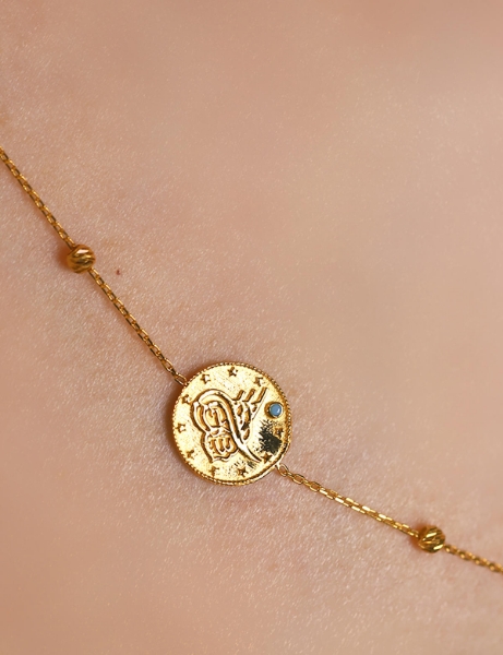 14 Ayar Altın Turalı Kolye için detayları göster 14 Ayar Altın Turalı Kolye resmi