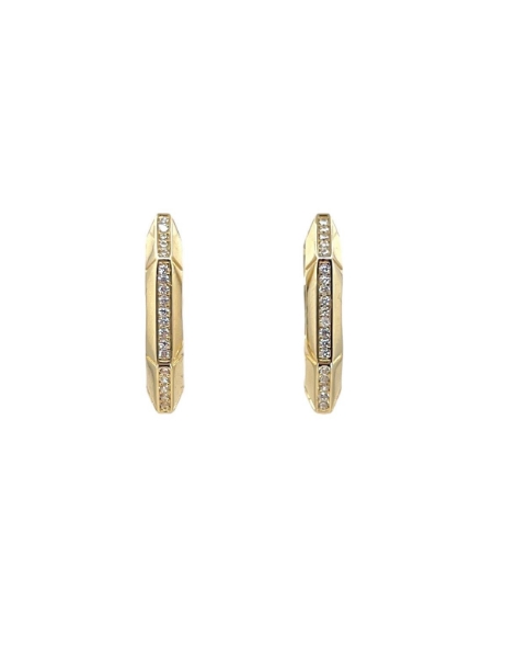 14 Ayar Altın Tasarım Küpe için detayları göster 14 Ayar Altın Tasarım Küpe resmi