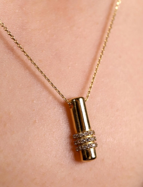 14 Ayar Altın Serenay Düz Kolye için detayları göster 14 Ayar Altın Serenay Düz Kolye resmi